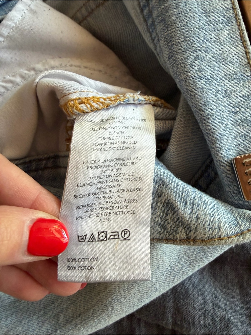 EUC Pilcro Adi Regenerative Cotton Mid-Rise Flare/Wide leg Jeans light Wash 29 - Picture 6 of 14